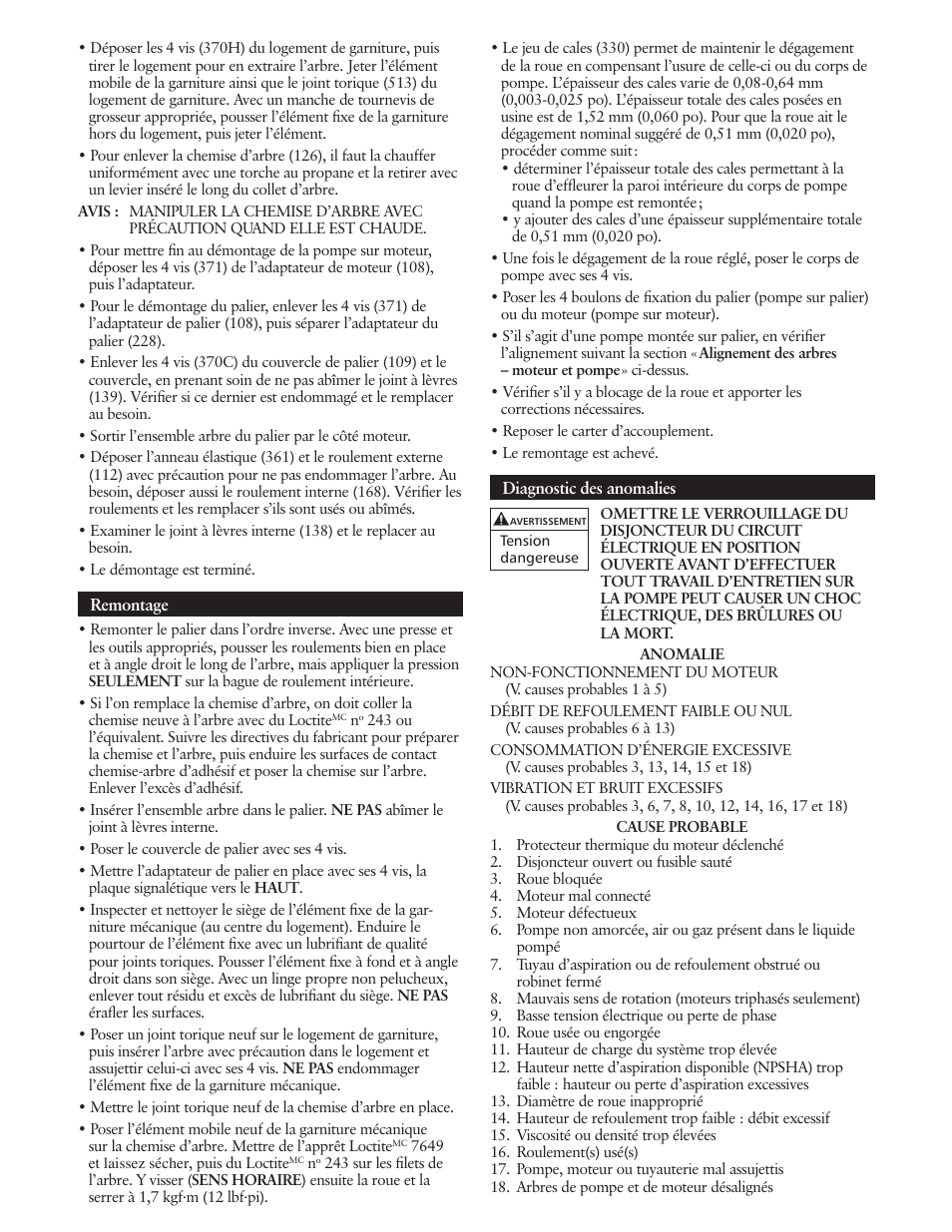 Xylem IM011 R05 Model ICS/ICS-F User Manual | Page 26 / 32