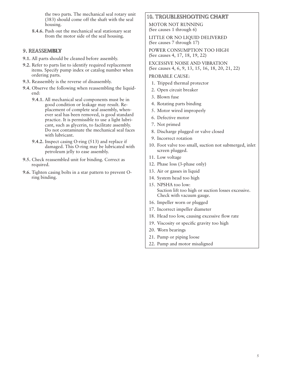 Xylem IM060 R03 Model MCC User Manual | Page 5 / 24