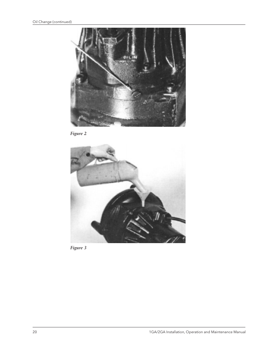 Xylem IM070 R03 Models 1GA/2GA User Manual | Page 22 / 26