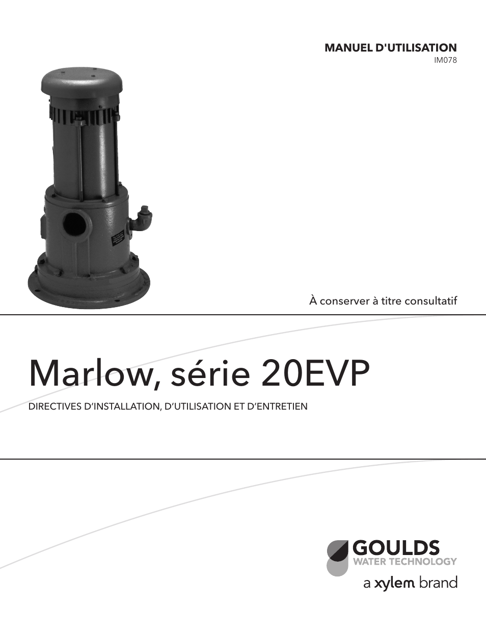 Marlow, série 20evp | Xylem IM078 Marlow Series 20EVP User Manual | Page 17 / 24