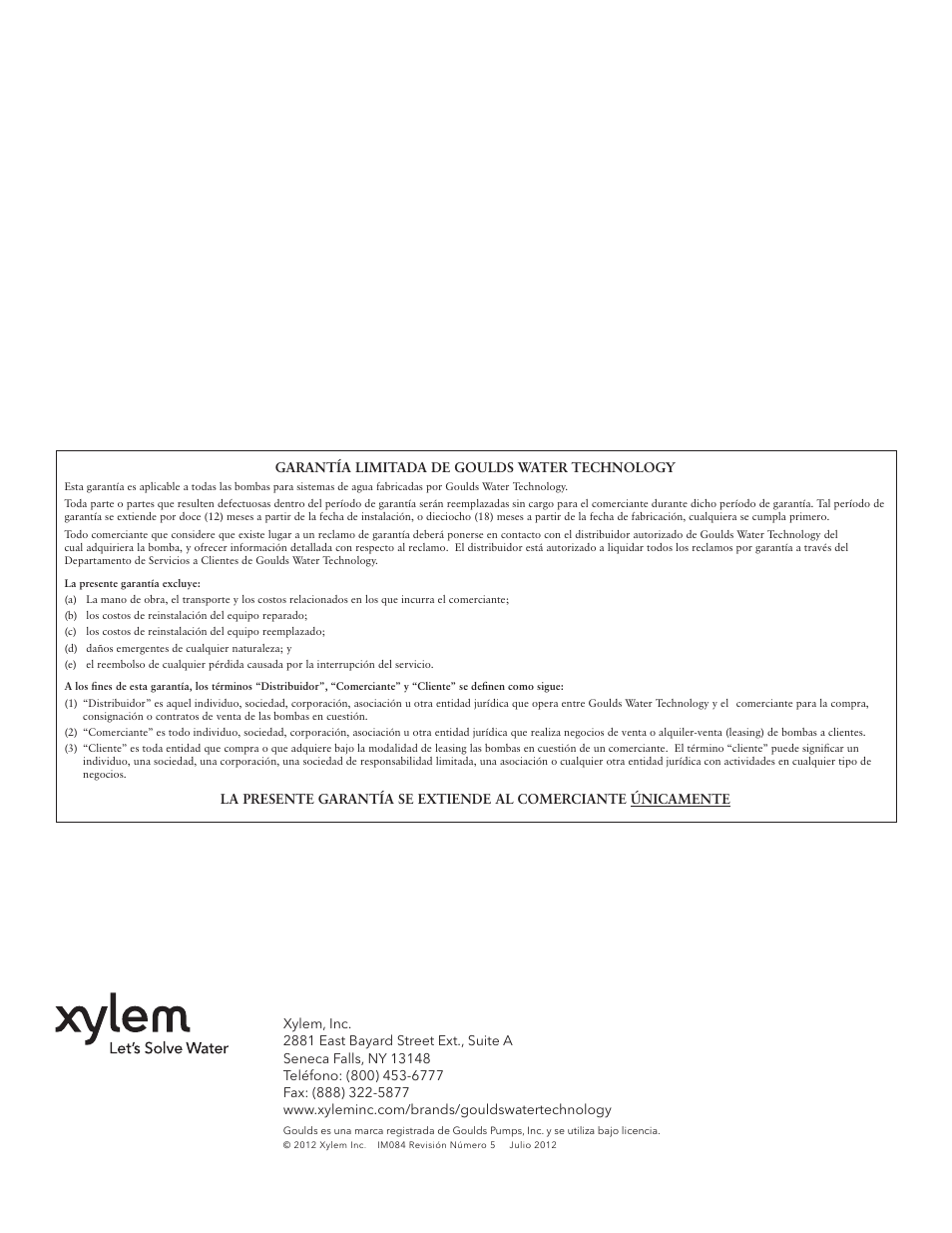 Xylem IM084 R05 SSH-C and SSH-F User Manual | Page 24 / 36