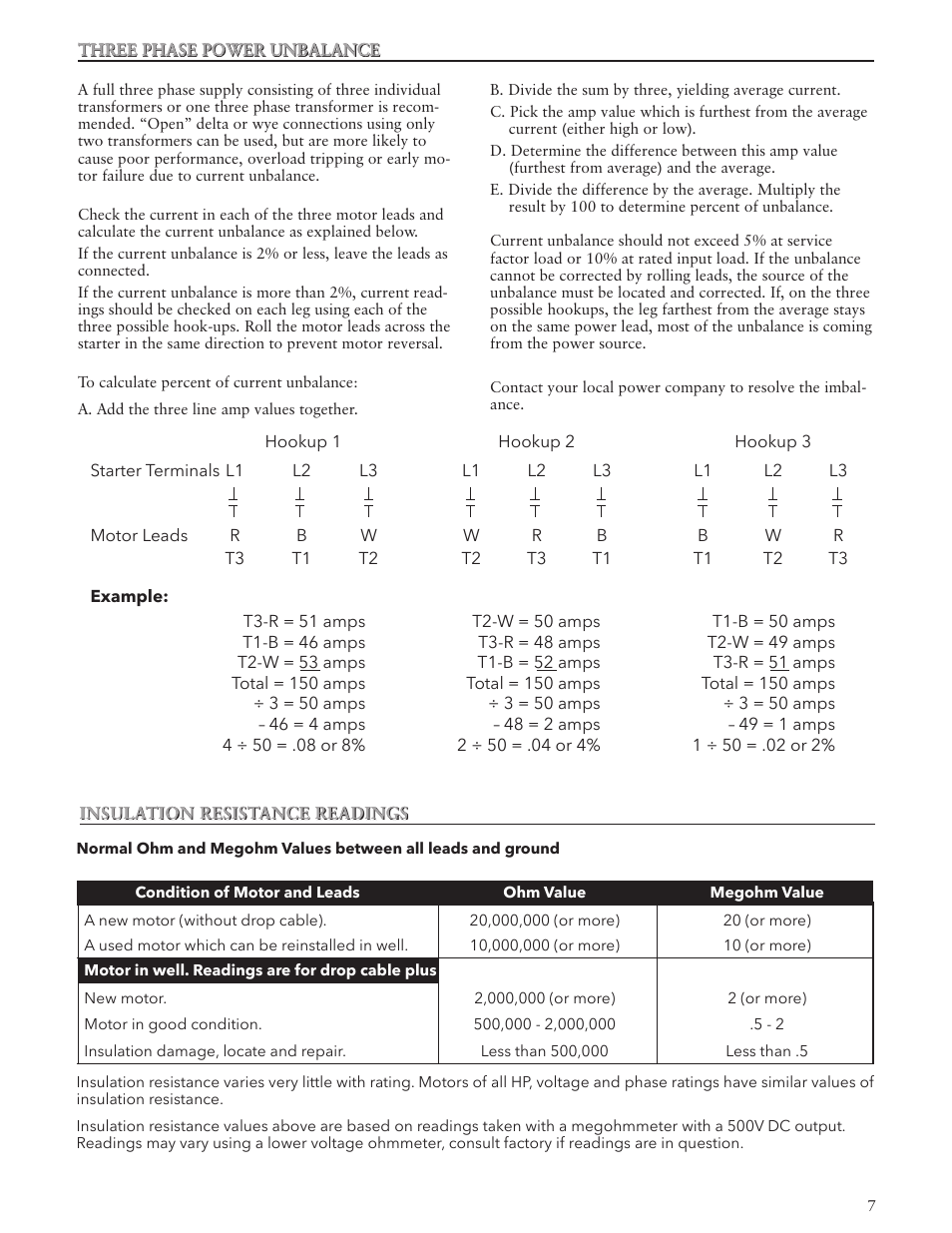 Xylem IM107R06 Wastewater Pumps Dewatering, Effluent and Sewage User Manual | Page 7 / 36