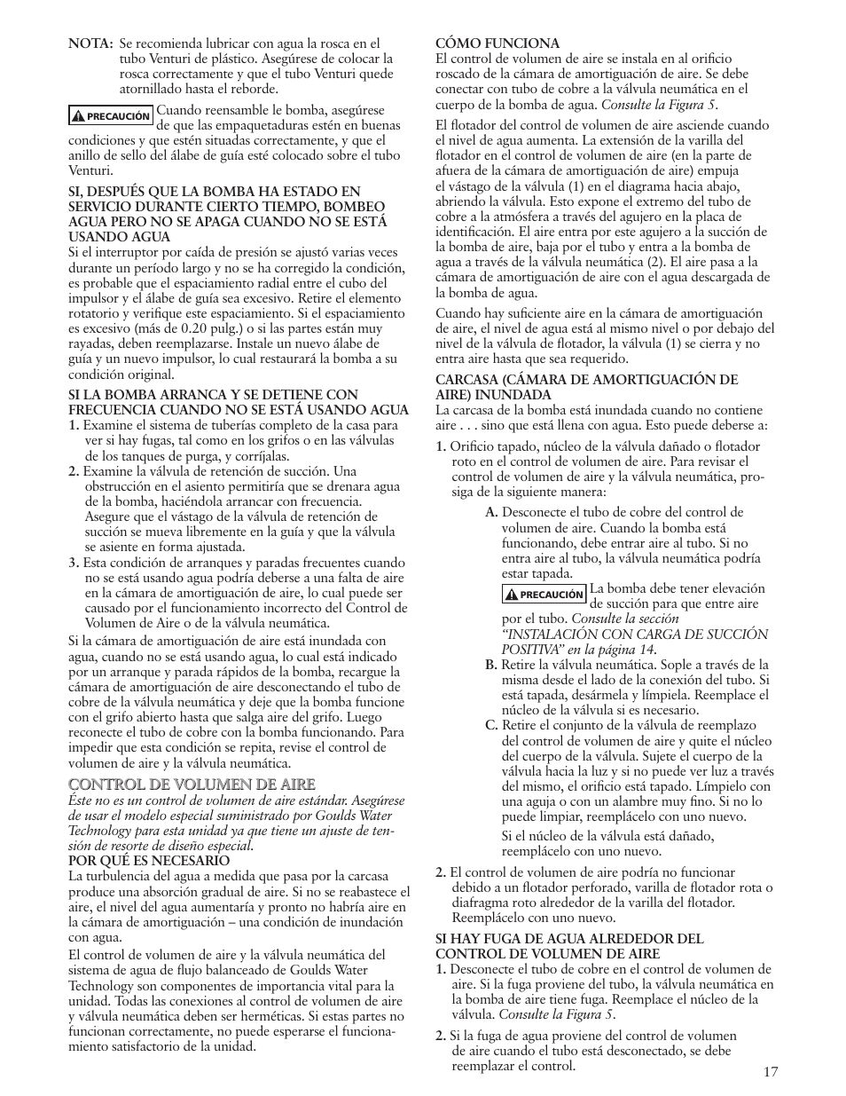 Xylem IM129 R01 BF03S User Manual | Page 17 / 32