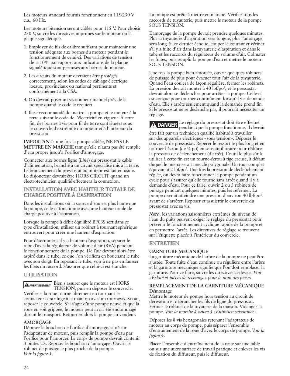 Xylem IM129 R01 BF03S User Manual | Page 24 / 32