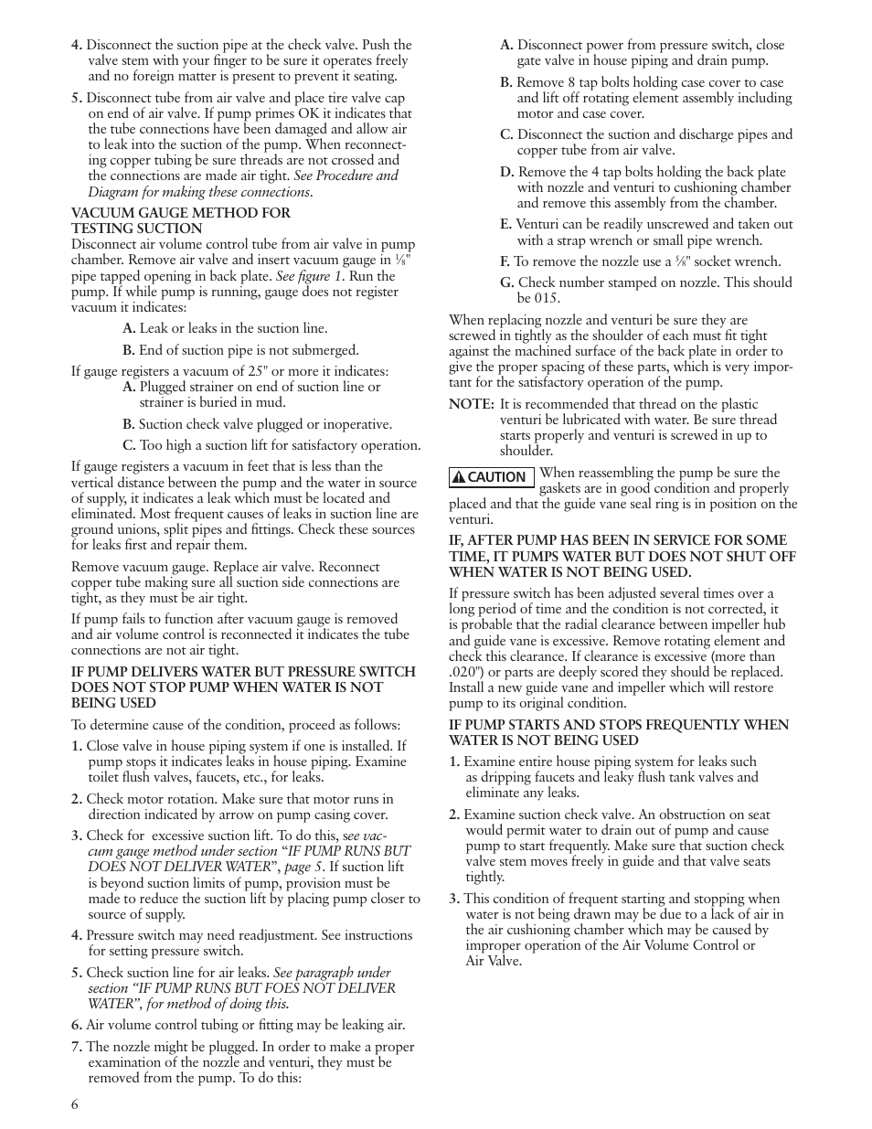 Xylem IM129 R01 BF03S User Manual | Page 6 / 32