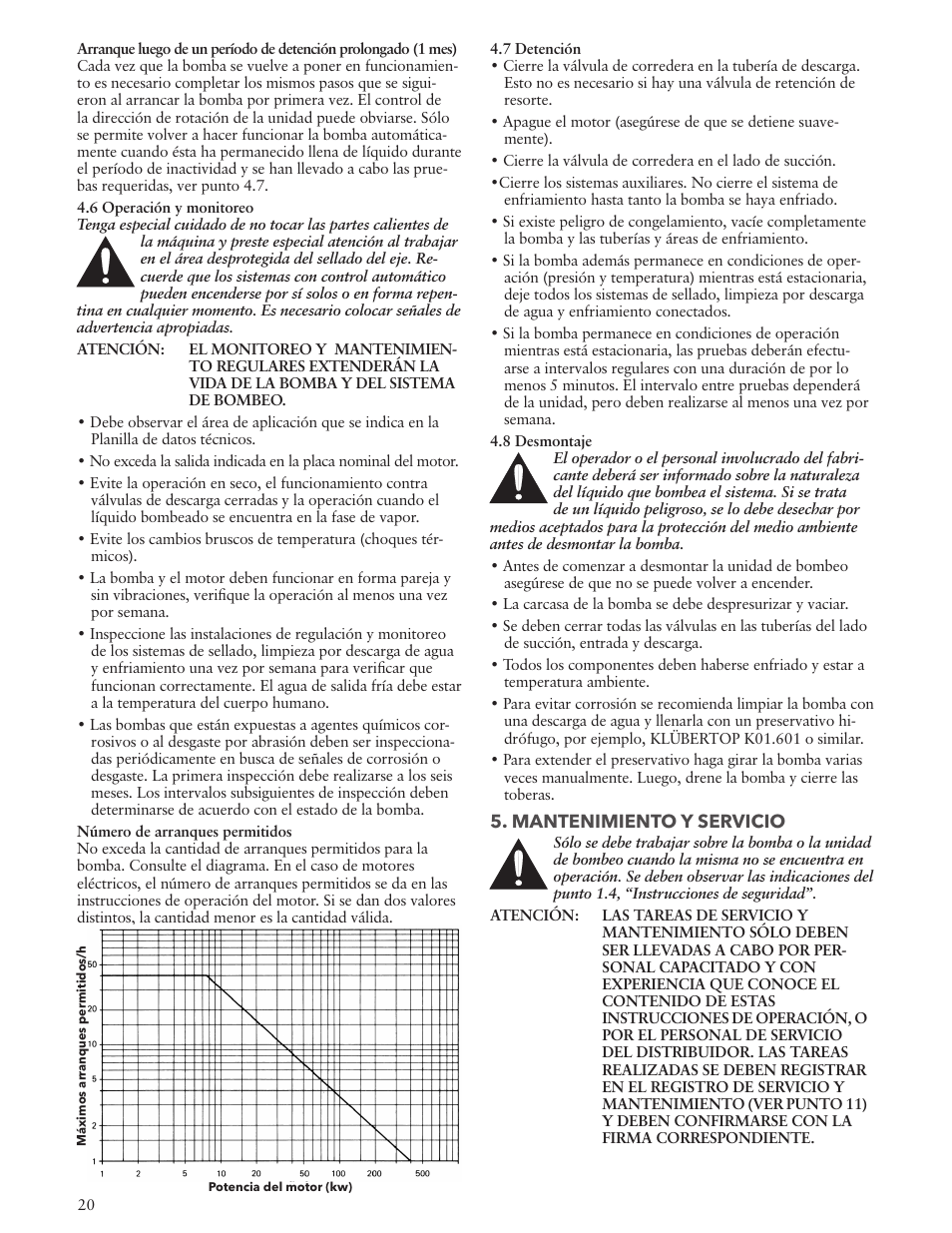 Xylem IM157 Model MPVN User Manual | Page 20 / 36