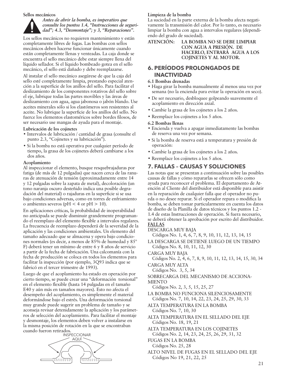 Xylem IM157 Model MPVN User Manual | Page 21 / 36