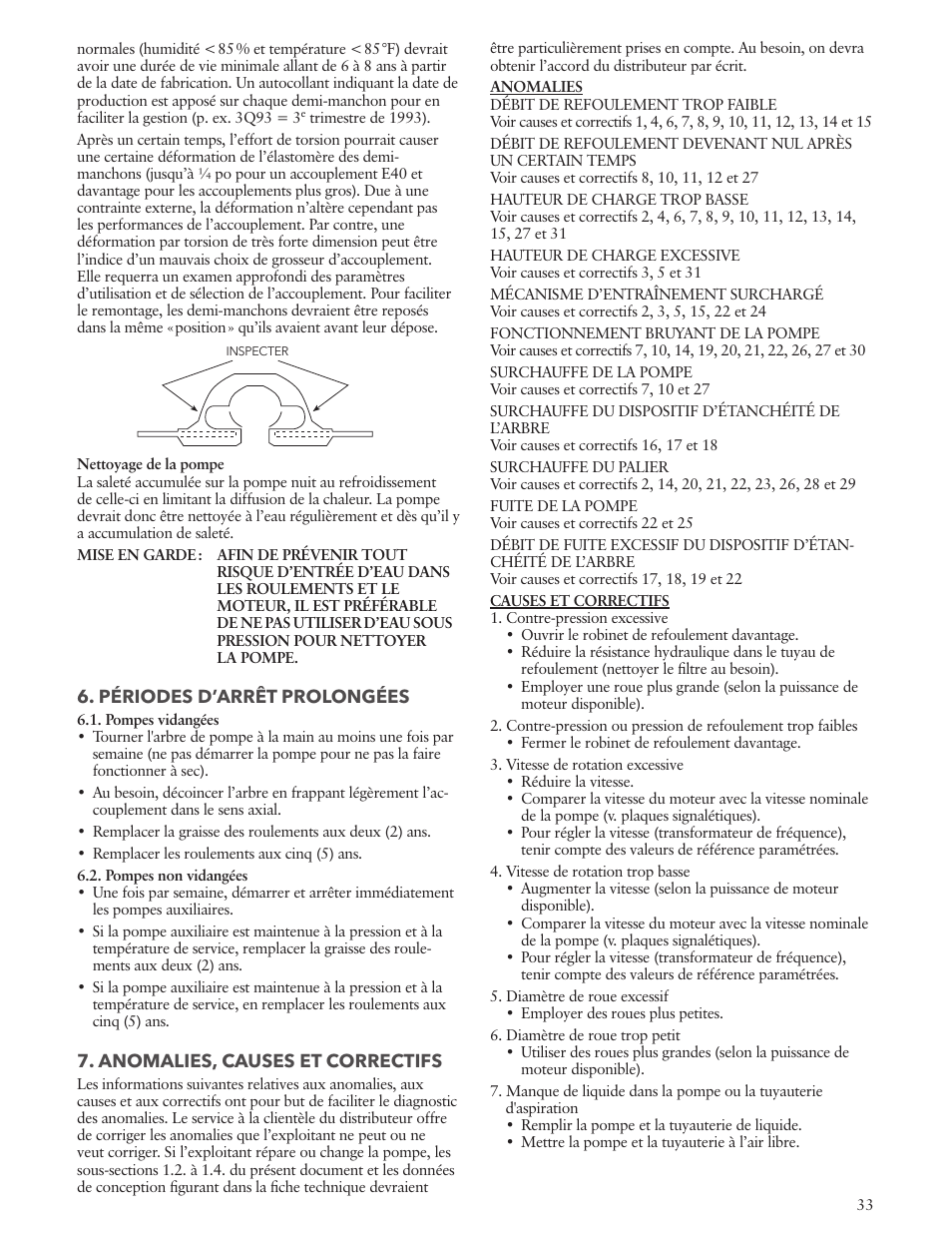 Xylem IM157 Model MPVN User Manual | Page 33 / 36