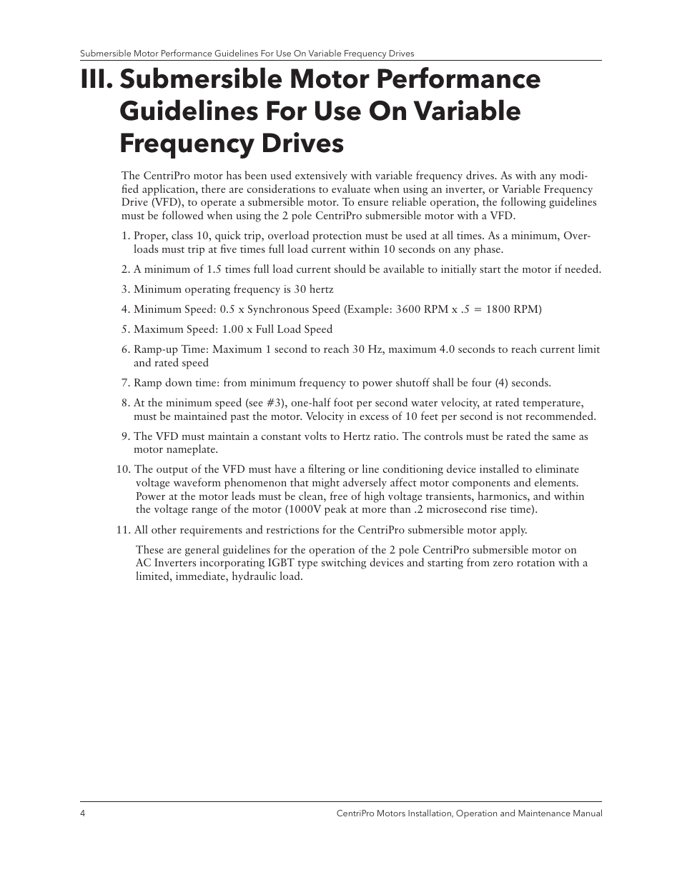 Xylem IM180 R3 Standard and Dual Voltage Motors User Manual | Page 6 / 32