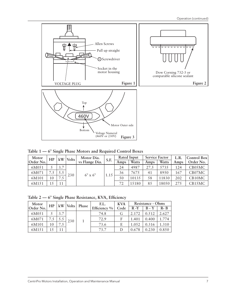 Xylem IM180 R3 Standard and Dual Voltage Motors User Manual | Page 9 / 32