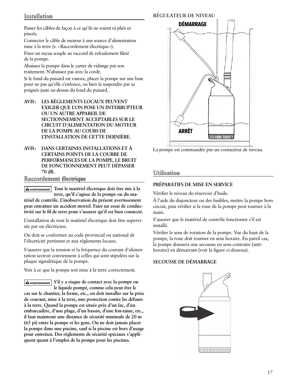 Xylem IM184 R05 Ditch Wizard Contractor Dewatering Pump User Manual | Page 17 / 20