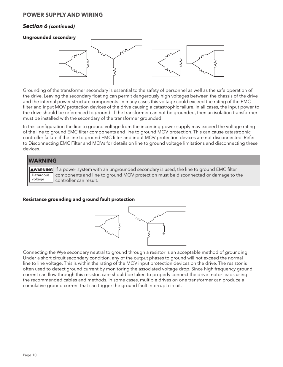 Xylem IM213R04 S-Drive Constant Pressure Aquavar SPD Variable Speed Pump Control User Manual | Page 10 / 88
