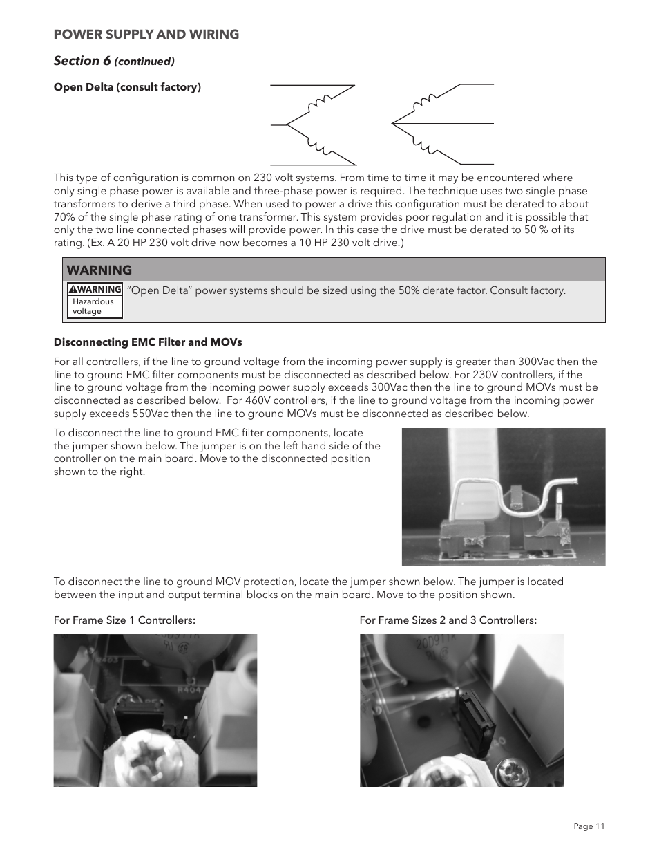 Xylem IM213R04 S-Drive Constant Pressure Aquavar SPD Variable Speed Pump Control User Manual | Page 11 / 88