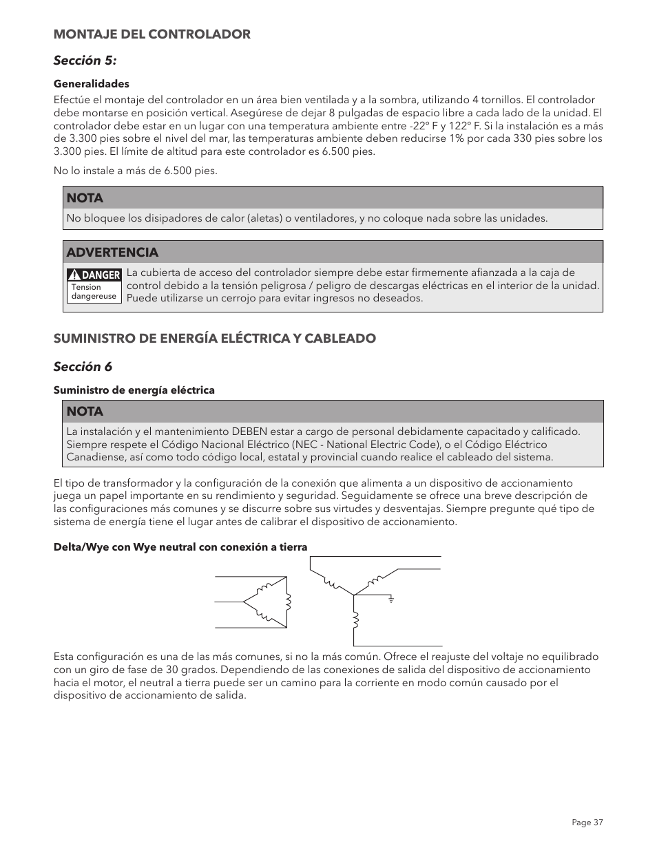 Xylem IM213R04 S-Drive Constant Pressure Aquavar SPD Variable Speed Pump Control User Manual | Page 37 / 88