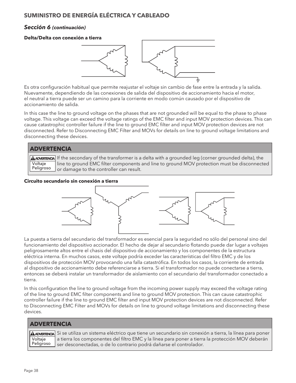 Xylem IM213R04 S-Drive Constant Pressure Aquavar SPD Variable Speed Pump Control User Manual | Page 38 / 88