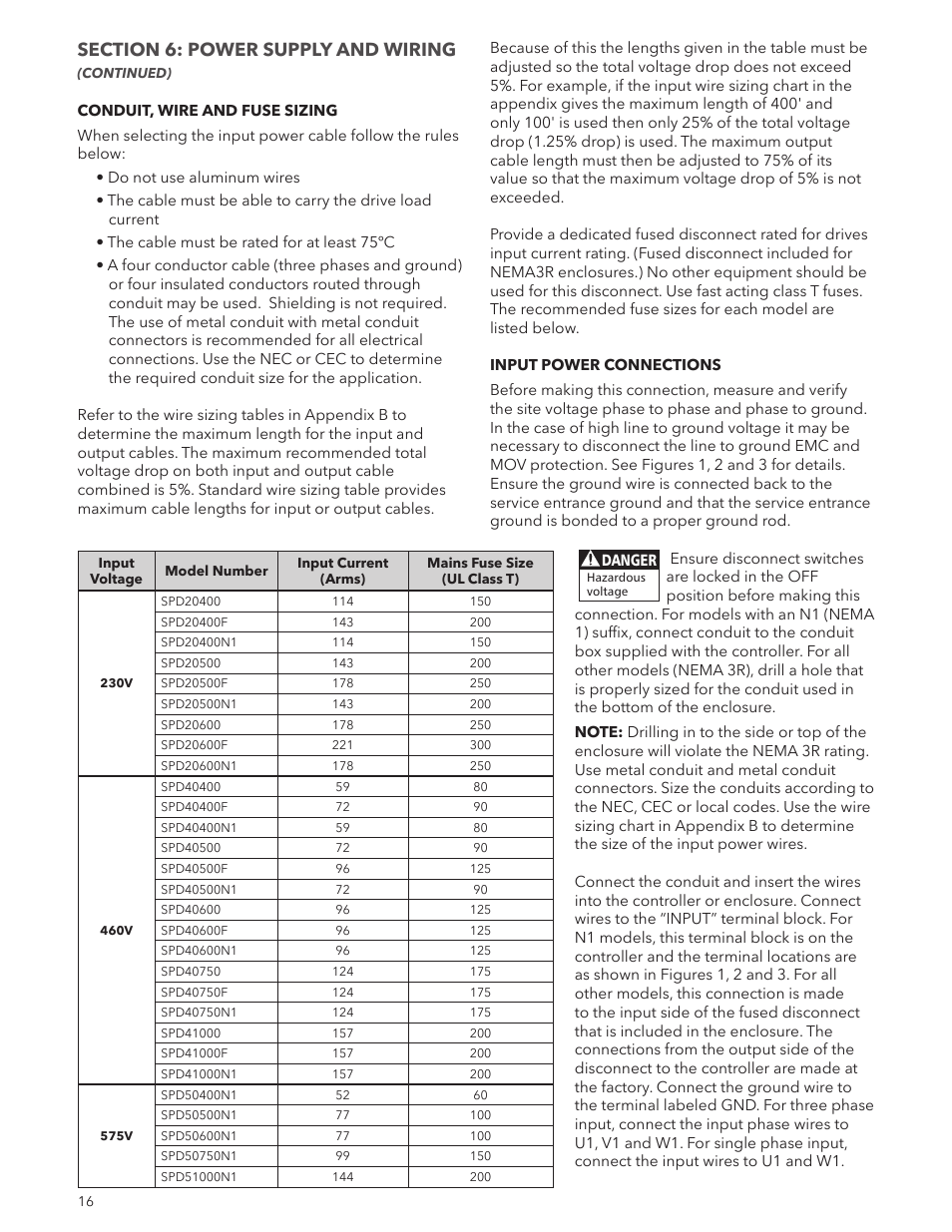 Xylem IM244R04 SPD Plus Variable Speed Pump Control User Manual | Page 16 / 36