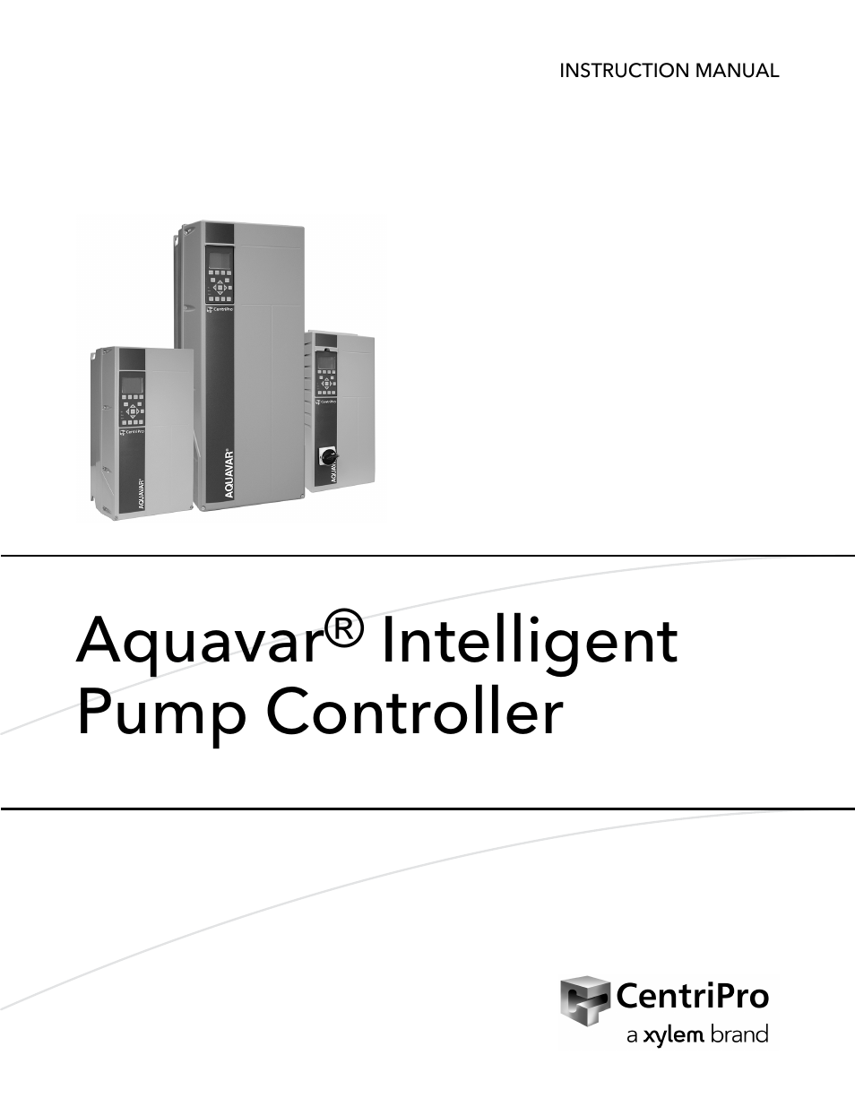 Xylem IM255 AQUAVAR Intelligent Pump Controller User Manual | 148 pages