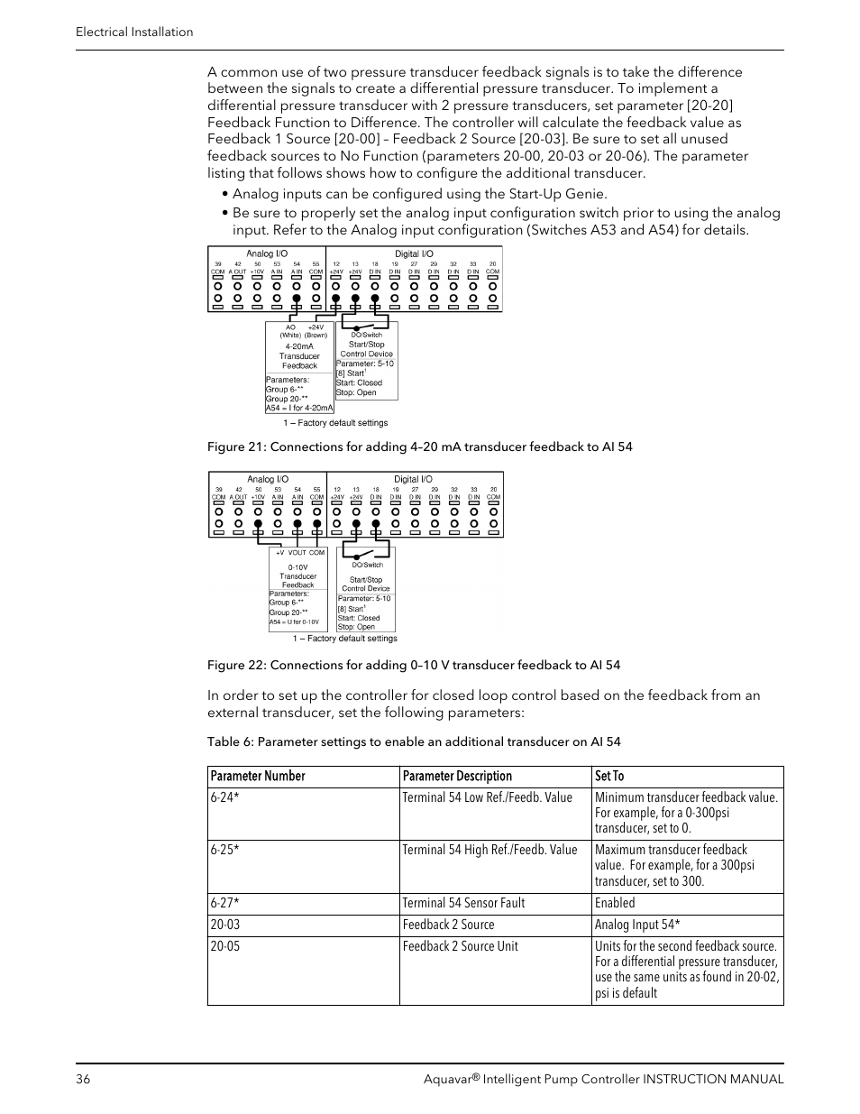 Xylem IM255 AQUAVAR Intelligent Pump Controller User Manual | Page 38 / 148
