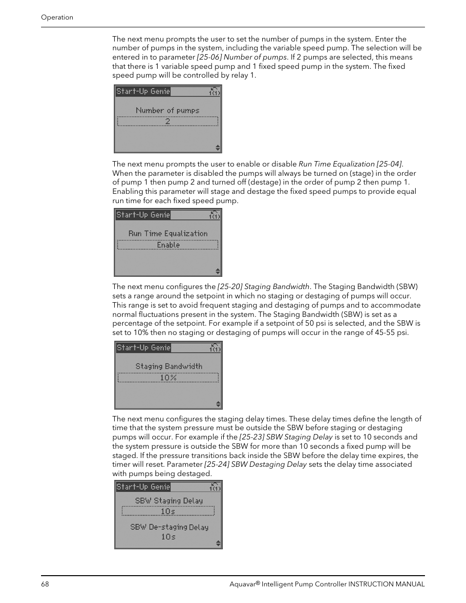 Xylem IM255 AQUAVAR Intelligent Pump Controller User Manual | Page 70 / 148