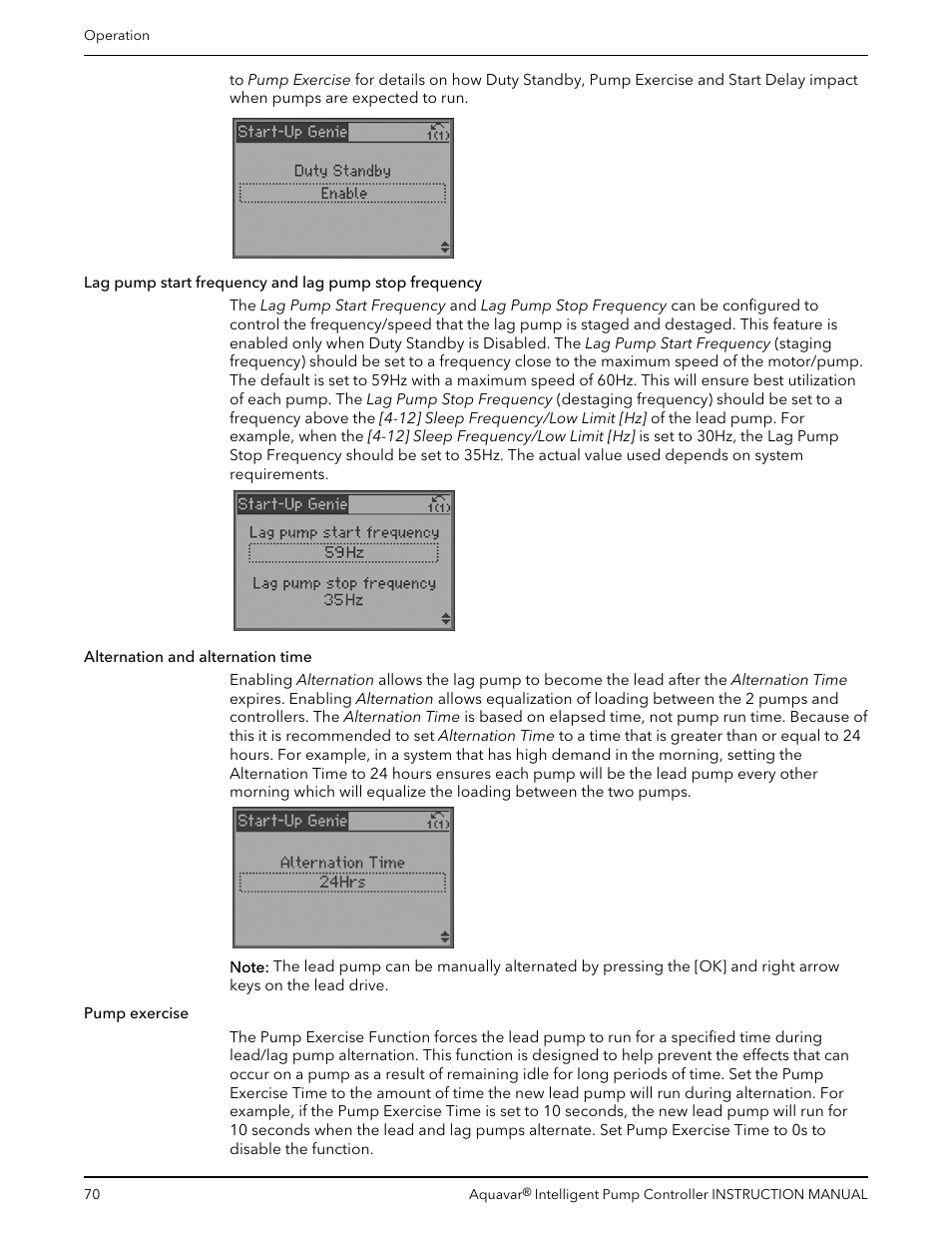 Xylem IM255 AQUAVAR Intelligent Pump Controller User Manual | Page 72 / 148