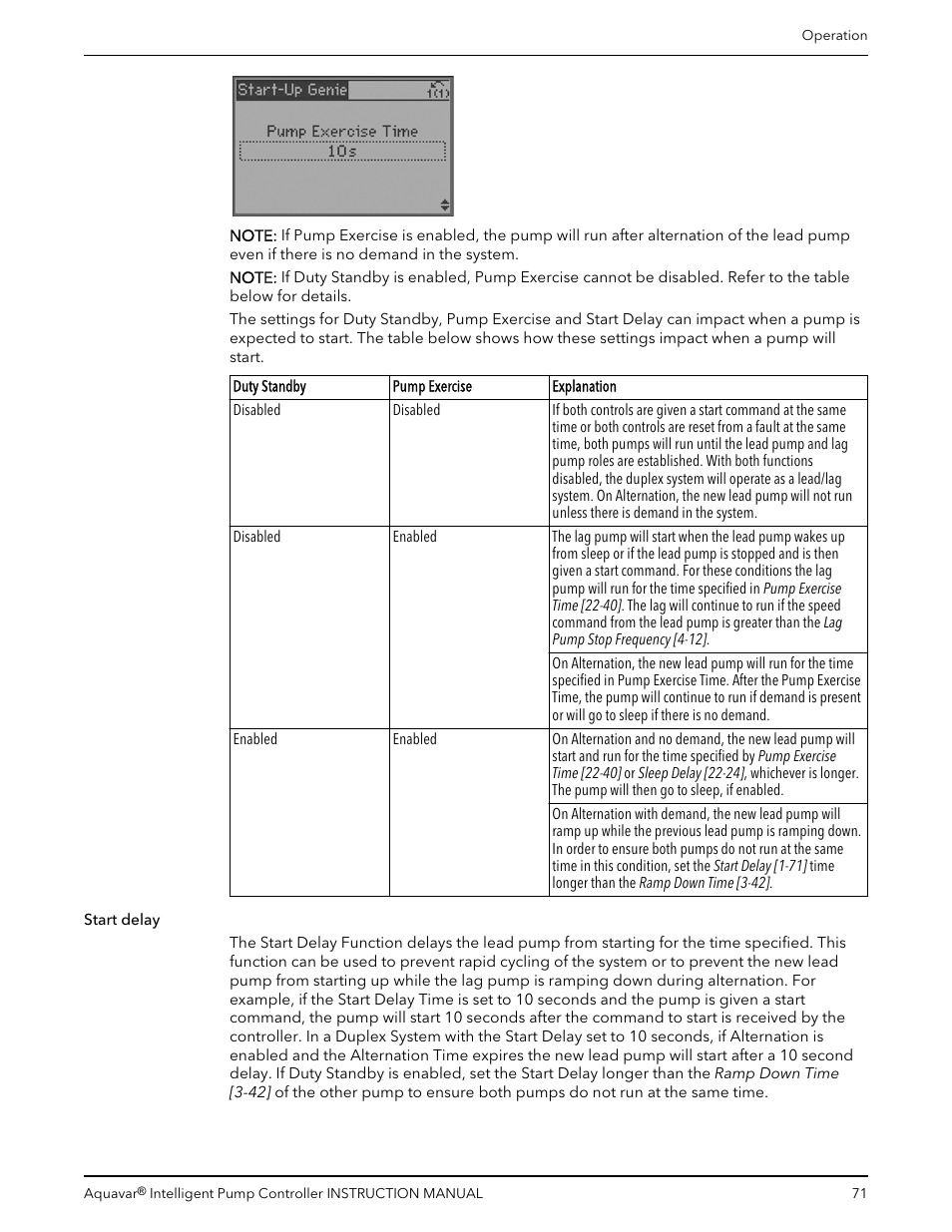 Xylem IM255 AQUAVAR Intelligent Pump Controller User Manual | Page 73 / 148