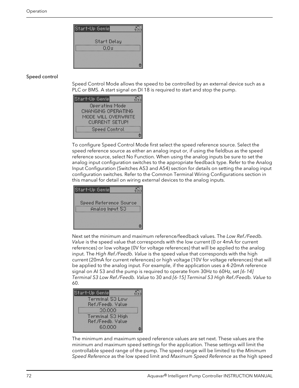 Xylem IM255 AQUAVAR Intelligent Pump Controller User Manual | Page 74 / 148