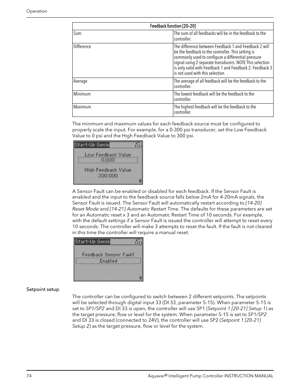 Xylem IM255 AQUAVAR Intelligent Pump Controller User Manual | Page 76 / 148