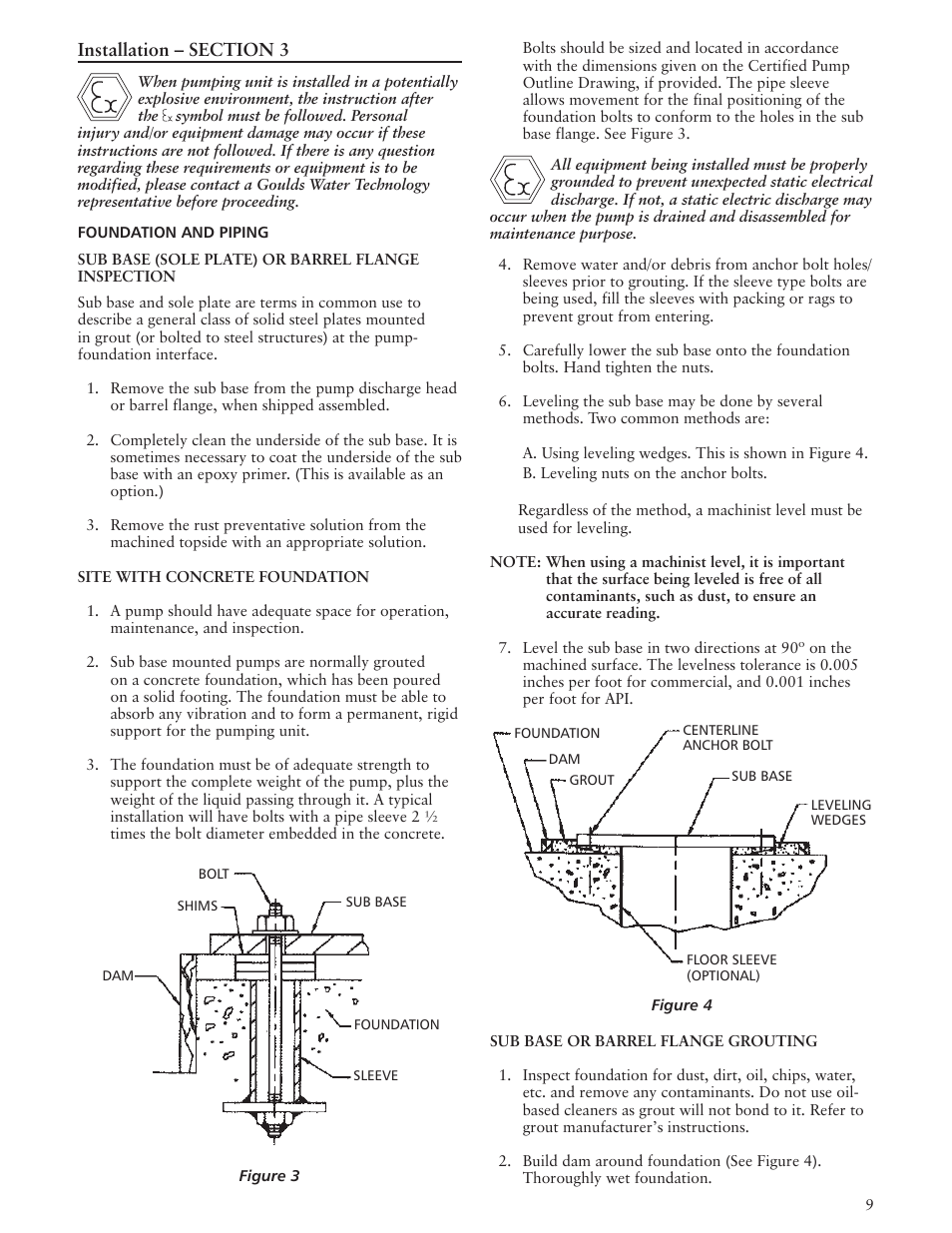 Xylem IMVIC R01 Model VIC Vertical Industrial Turbine Can Pumps User Manual | Page 9 / 32