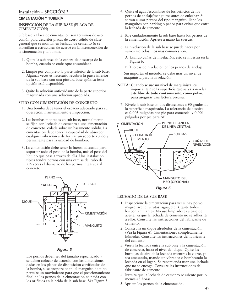Xylem IMVIT R01 Model VIT Vertical Industrial Turbine Pumps User Manual | Page 47 / 72