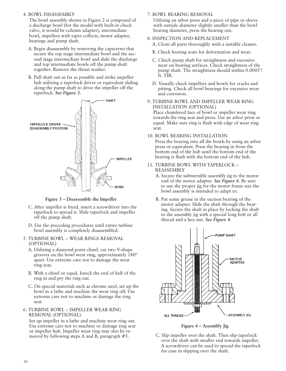 Xylem IMVS R01 Model VS Vertical Industrial Turbine Pumps User Manual | Page 10 / 52
