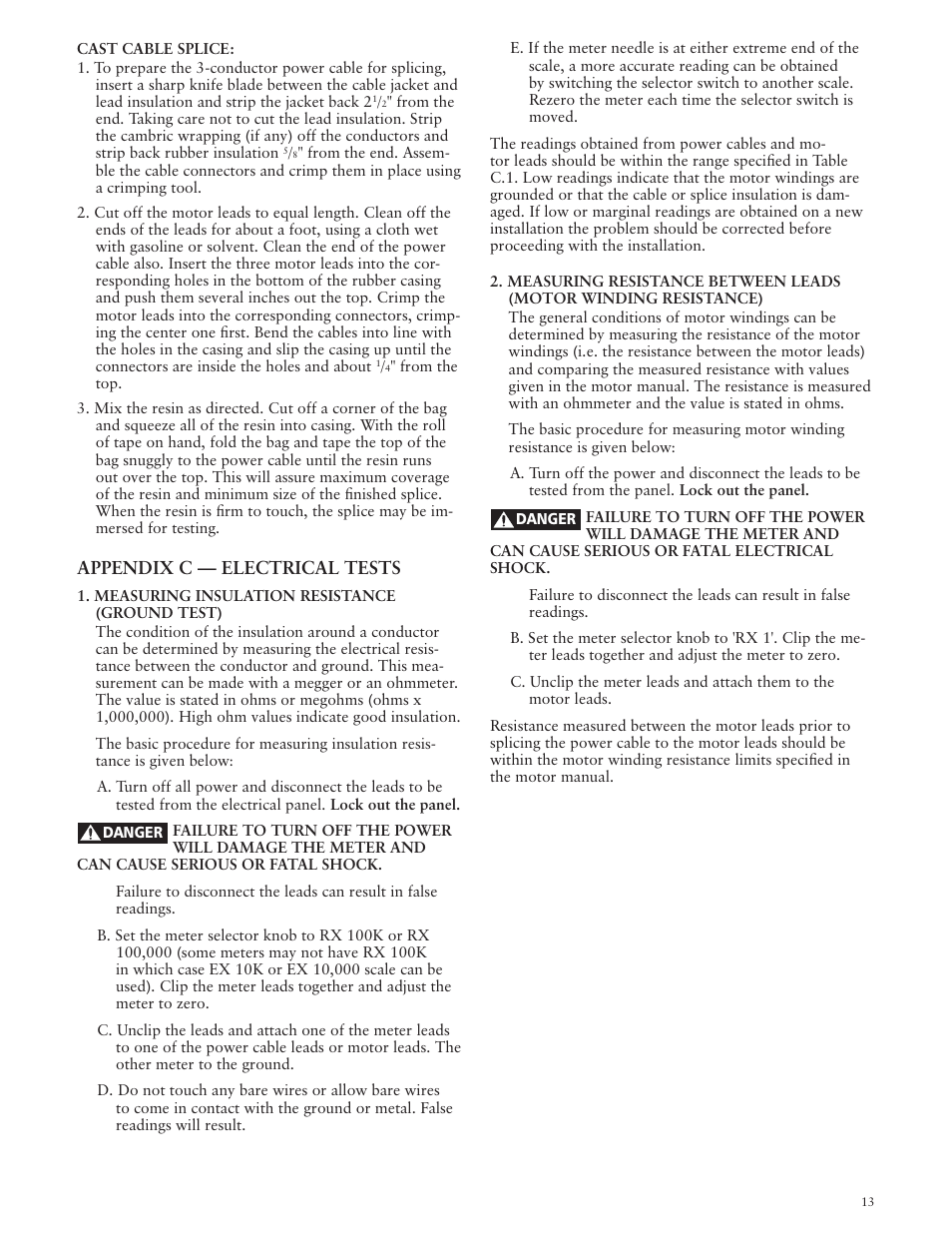 Xylem IMVS R01 Model VS Vertical Industrial Turbine Pumps User Manual | Page 13 / 52
