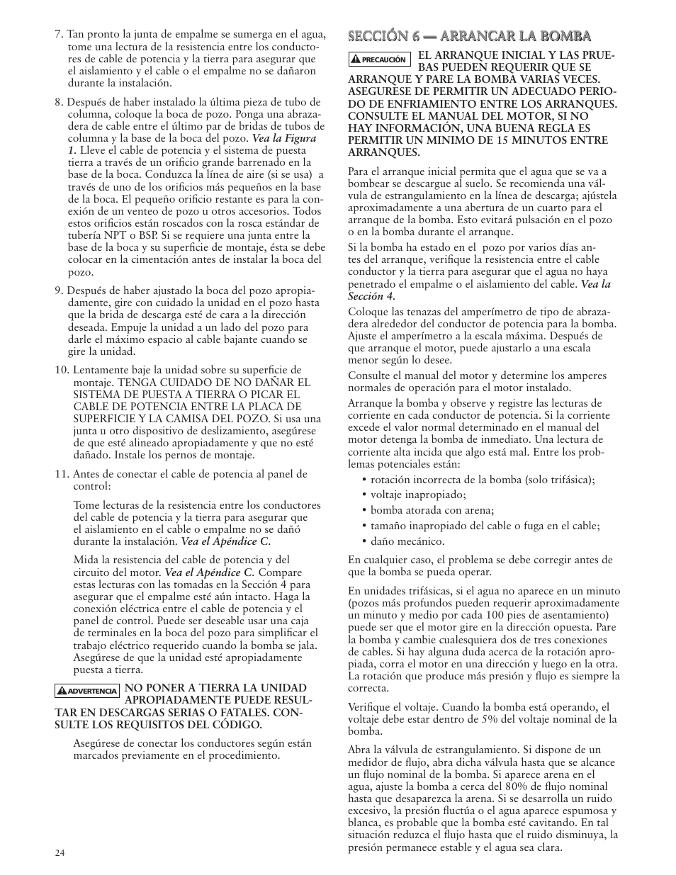 Xylem IMVS R01 Model VS Vertical Industrial Turbine Pumps User Manual | Page 24 / 52