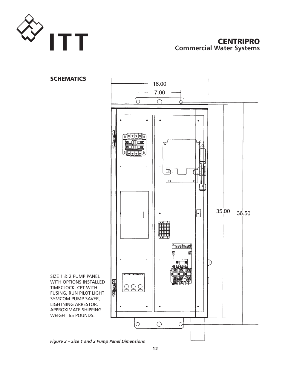 Xylem IM192R00 FloStandard SIMPLEX PUMP CONTROL PANEL User Manual | Page 12 / 24