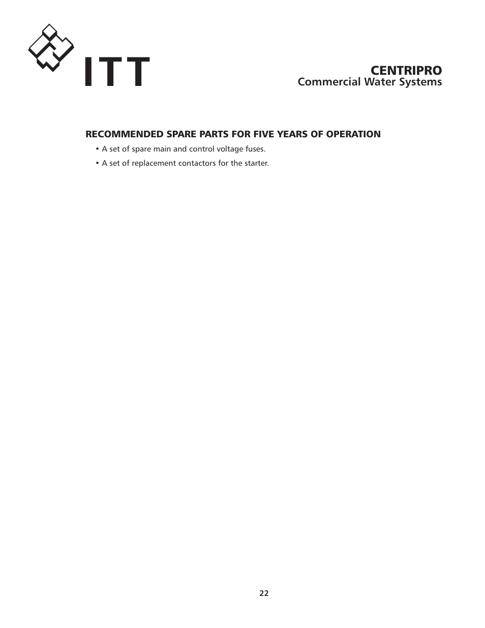 Xylem IM192R00 FloStandard SIMPLEX PUMP CONTROL PANEL User Manual | Page 22 / 24