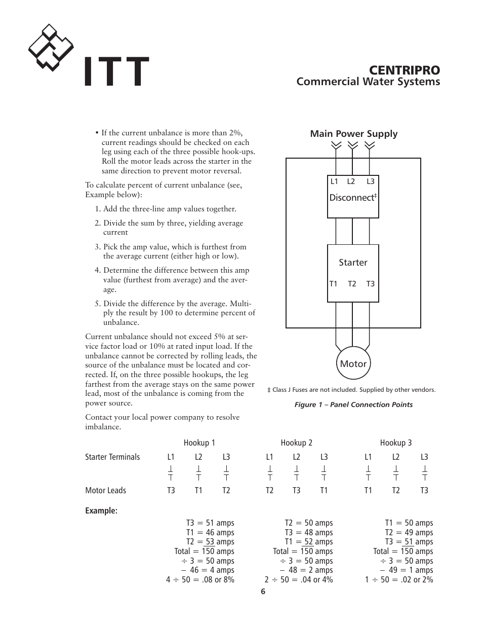 Centripro, Commercial water systems | Xylem IM192R00 FloStandard SIMPLEX PUMP CONTROL PANEL User Manual | Page 6 / 24