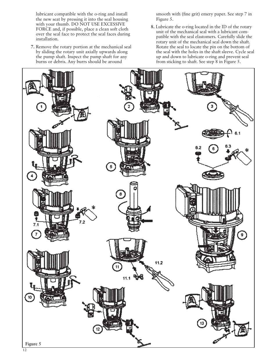 Xylem IM018 R07 G&L SERIES MODEL SSV User Manual | Page 12 / 56