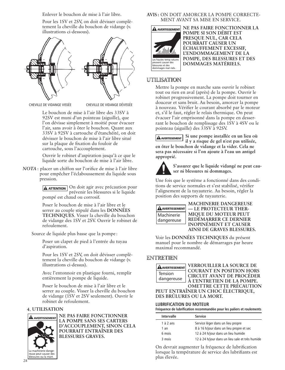 Xylem IM018 R07 G&L SERIES MODEL SSV User Manual | Page 28 / 56