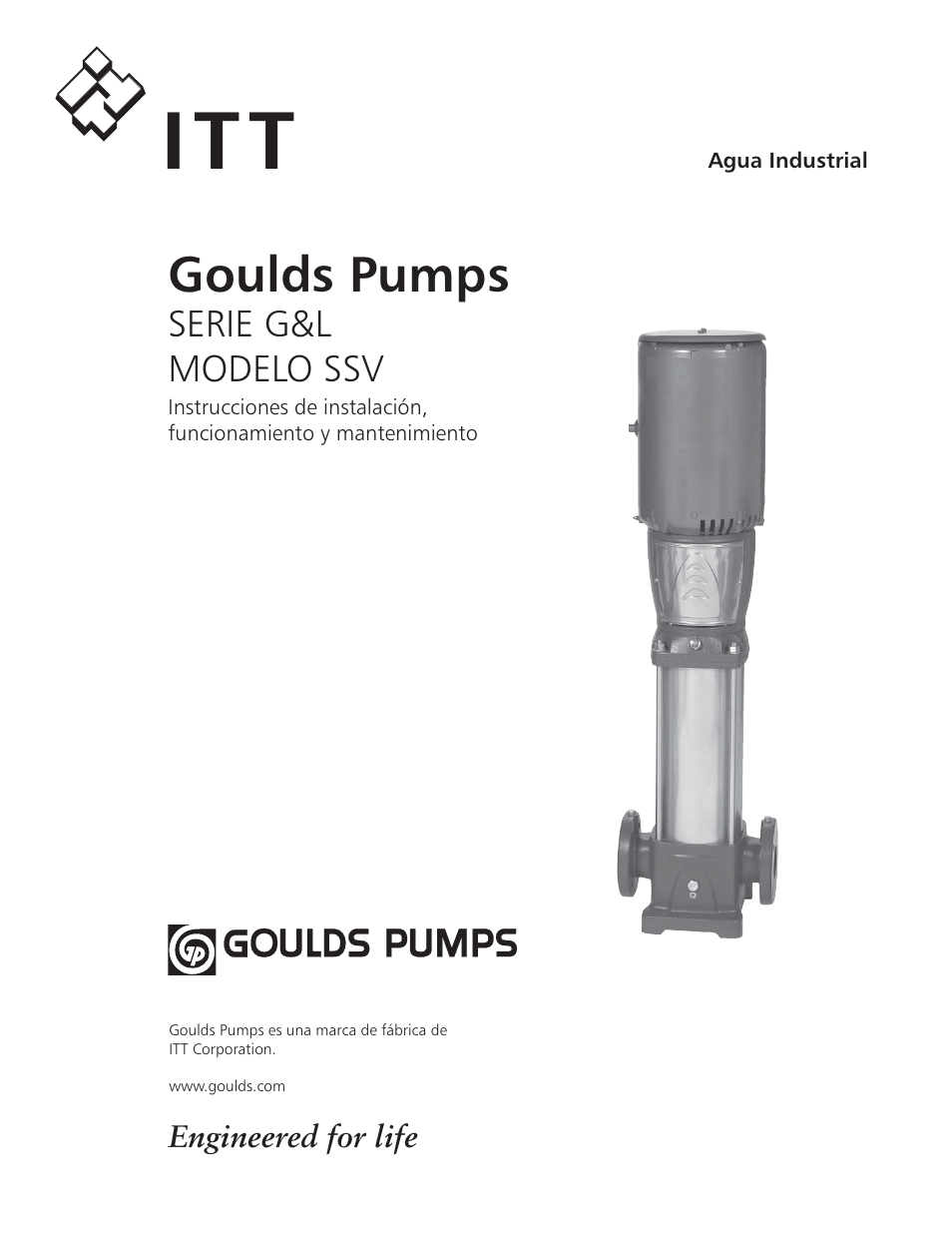It t, Goulds pumps | Xylem IM018 R07 G&L SERIES MODEL SSV User Manual | Page 38 / 56