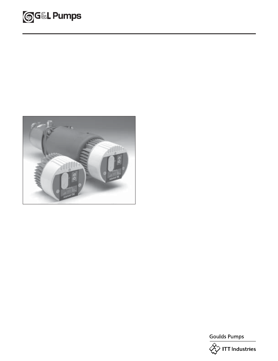 Xylem IM098 AQUAVAR Model 56 Controller User Manual | 48 pages