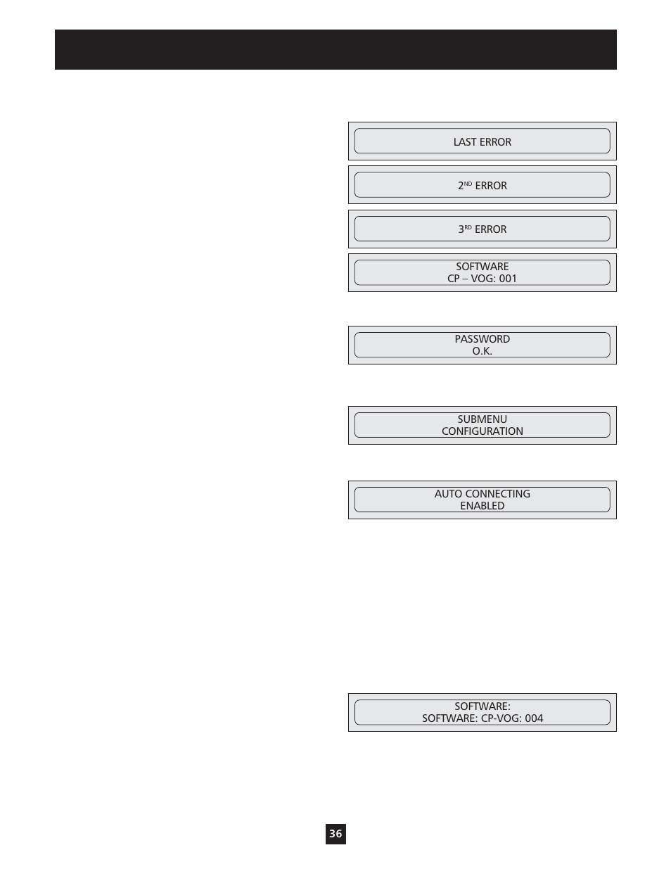 Operator custom features and displays, Controller menu | Xylem IM098 AQUAVAR Model 56 Controller User Manual | Page 41 / 48