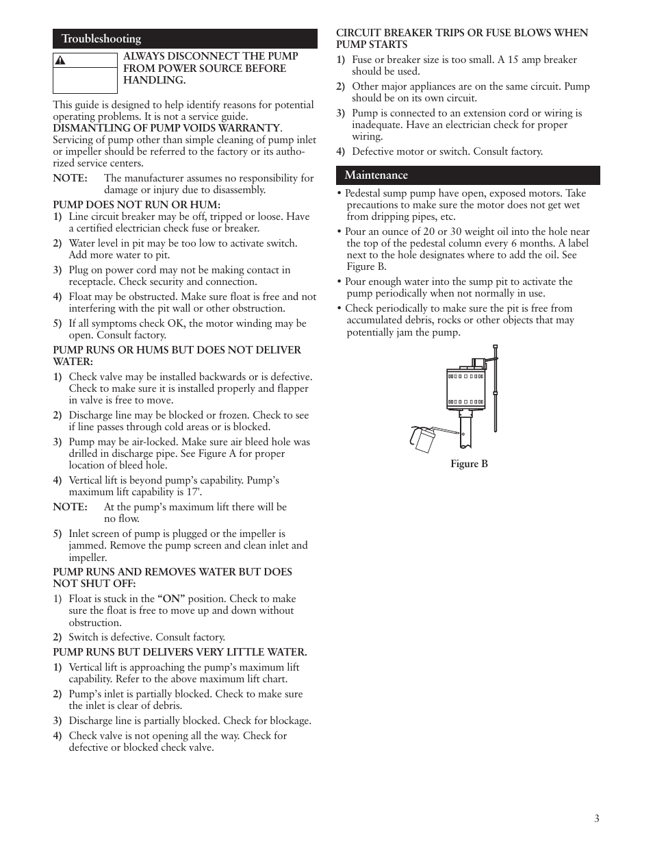 Xylem IM109 CVP03 PVP03 User Manual | Page 3 / 12