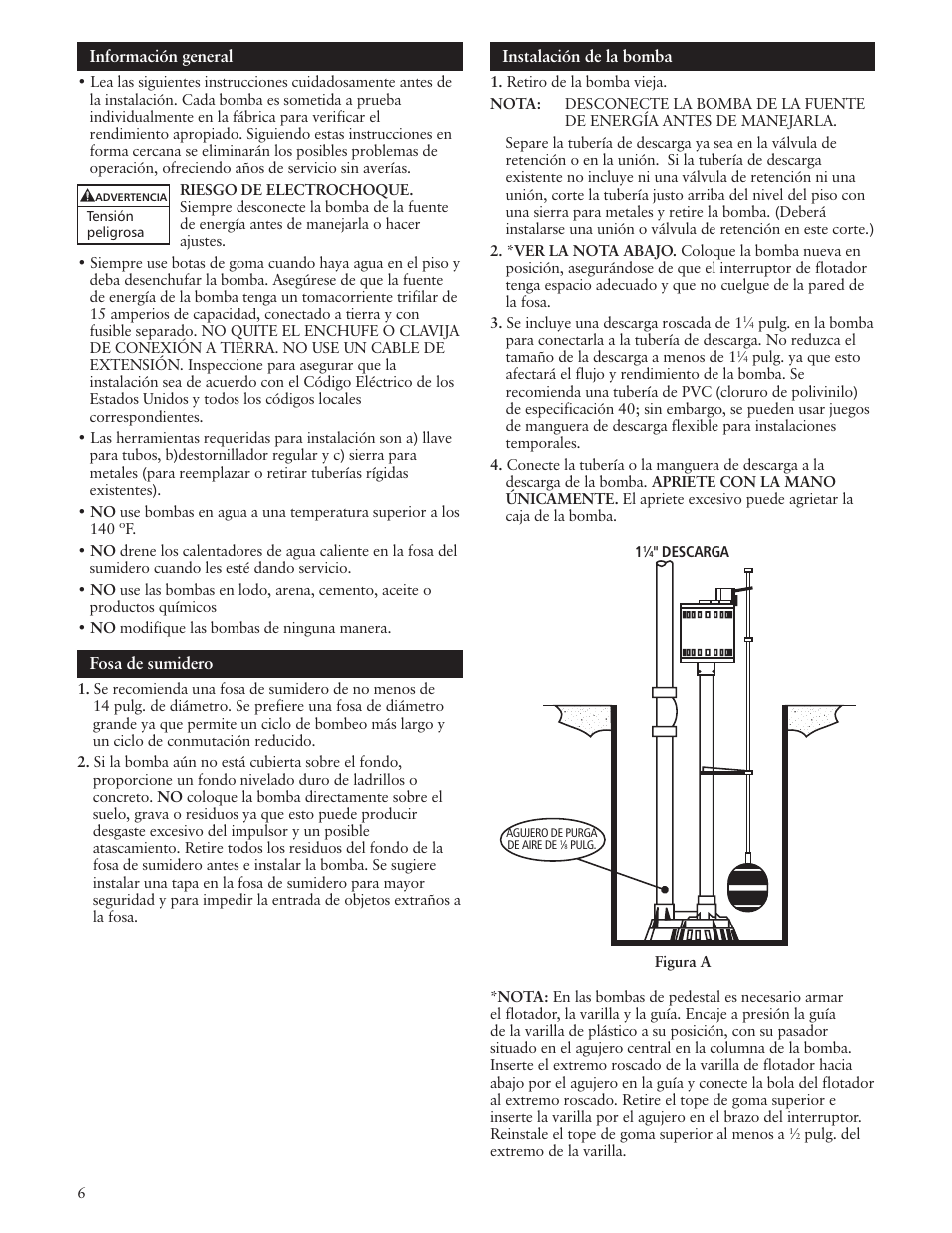 Xylem IM109 CVP03 PVP03 User Manual | Page 6 / 12