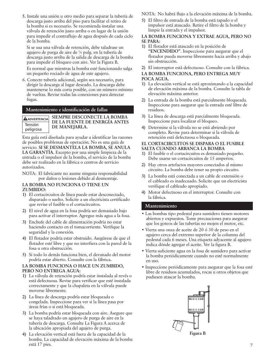 Xylem IM109 CVP03 PVP03 User Manual | Page 7 / 12