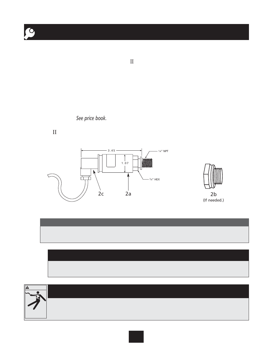 Installation procedures, Step 1- identify materials, Warning | Part quantity | Xylem IM131R01 AQUAVAR AV II User Manual | Page 10 / 92