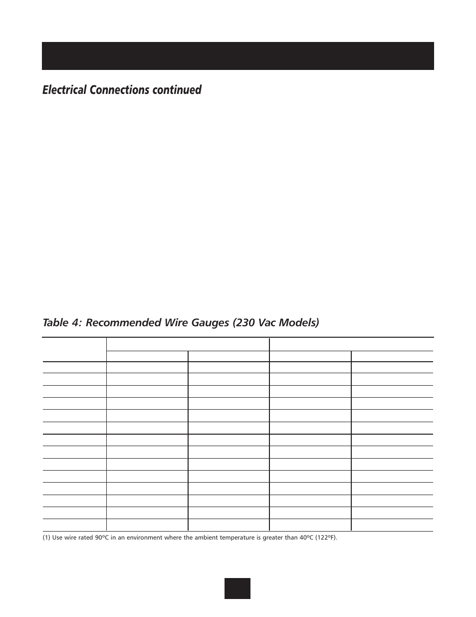 Installation procedures, Electrical connections continued, Considerations for control wiring | Xylem IM131R01 AQUAVAR AV II User Manual | Page 19 / 92