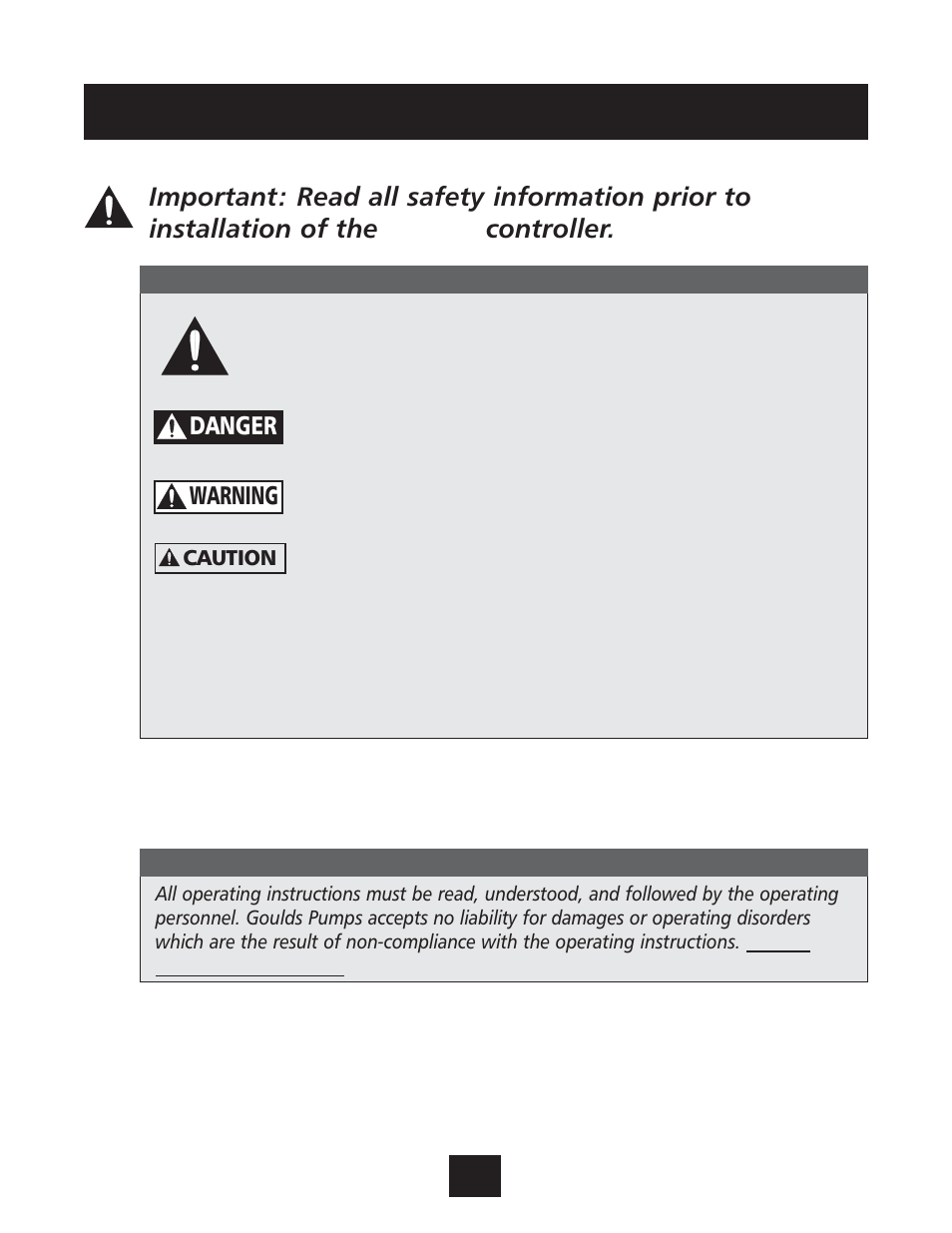 Safety instructions | Xylem IM131R01 AQUAVAR AV II User Manual | Page 7 / 92