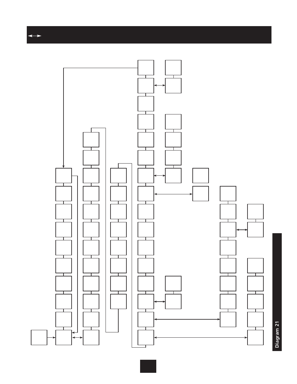 Aquavar controller flow chart, Diagram 21 | Xylem IM131R01 AQUAVAR AV II User Manual | Page 76 / 92