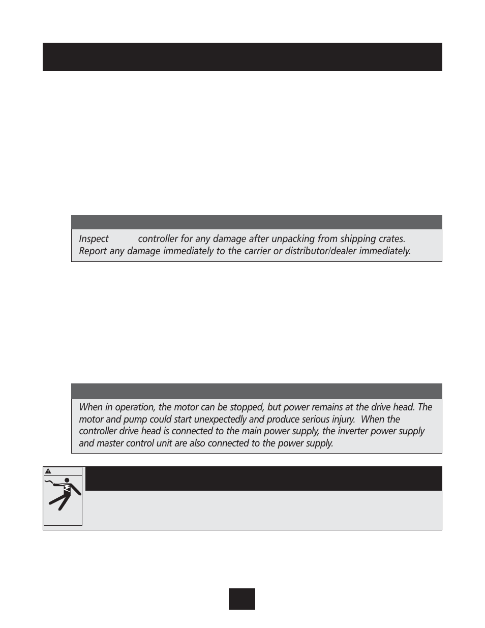 Safety instructions, Warning | Xylem IM131R01 AQUAVAR AV II User Manual | Page 8 / 92