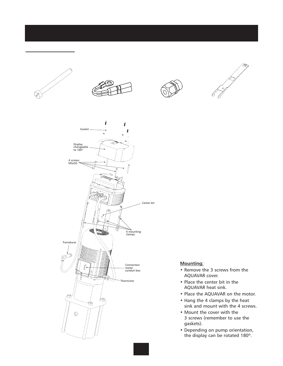 Aquavar | Xylem IM154 R01 AQUAVAR User Manual | Page 4 / 8