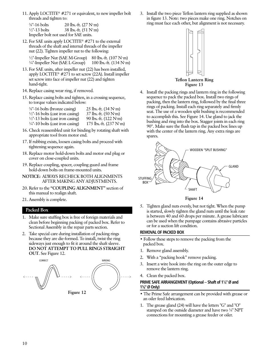 Xylem IM190 R00 Ag-Flo User Manual | Page 10 / 48